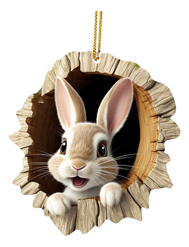 2 Colgante De Pascua, Cartel Colgante Acrílico Para Estilo