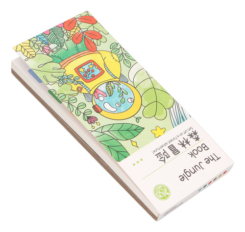 Libro De Acuarela, Pintura De Bolsillo, Tema De Dibujos Anim