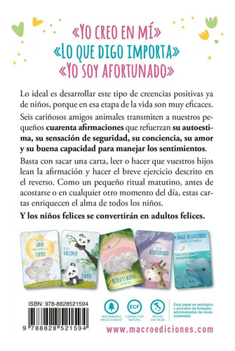 Yo Soy Yo: 40 Cartas con Afirmaciones y Ejercicios para Niños Mas Fuertes y Valientes de Alexandra Molina en Tapa Dura 2023