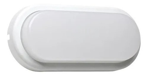 Tortuga Ovalada 15w Exterior Aplicar Frio Blanco