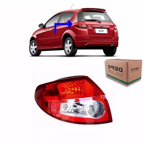 Lanterna Ford Ka Lado Esquerdo 2008 2009 2010 2011 2012
