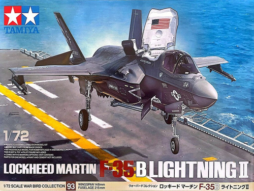 Tamiya Lockheed Martin F-35b Lightning Ii 1/72 - Kit 60793