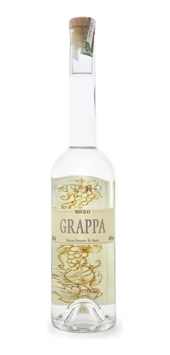 Gappa Miolo 500 Ml Destilado De Uva Tinta Merlot 40% Vol.