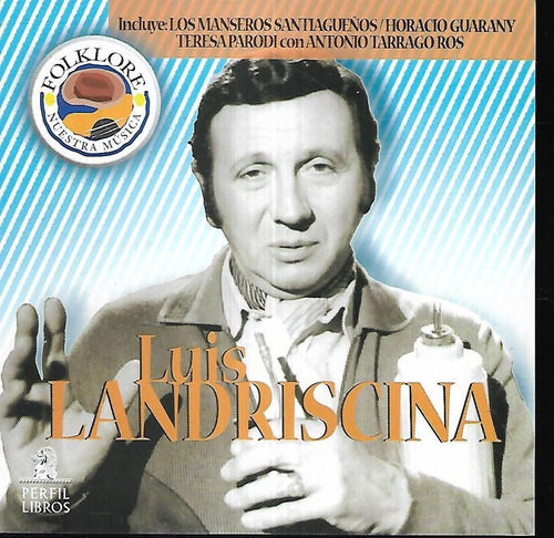 Luis Landriscina Tapa Album Folklore Nuestra Musica Ii Cd