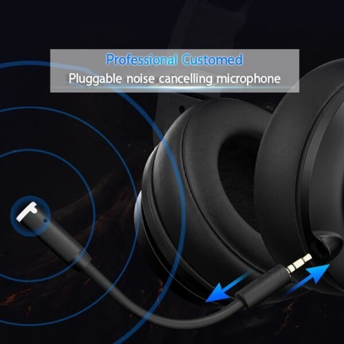 Imagen 3 de 4 de Audífono Gamer Pro Sonido Envolvente 7.1 Interfaz Usb