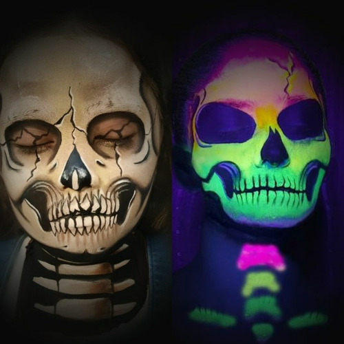 Imagen 3 de 5 de Maquillaje Para Dia De Muertos Maquillistas A Domicilio Cdmx