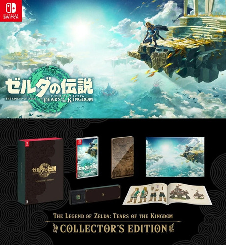 The Legend Of Zelda Tears Of Kingdom-collector Edition Japan