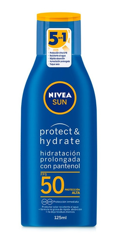 Protector Solar Protect & Hidrate Loción Fps 50 125ml