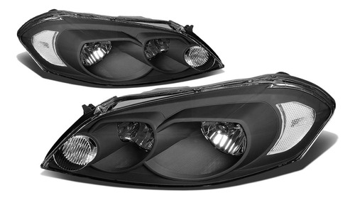 Dna Motoring Hl-oh-ci06-bk-cl1 - Faros Delanteros Negros Com