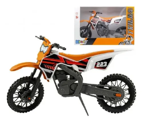 おもちゃ Moto De Brinquedo Trilha Cross Laranja - Kendy | MercadoLivre