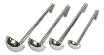Comprar 2dayship Conjunto 4 Acero Inoxidable Sopa Cucharon 2oz 6oz