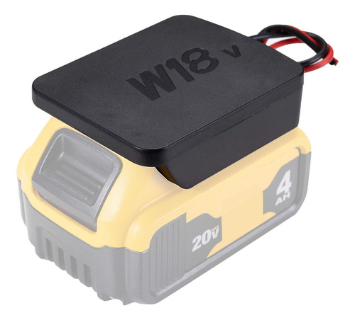 Power Wheels Adaptador Para Bateria Dewalt Connector