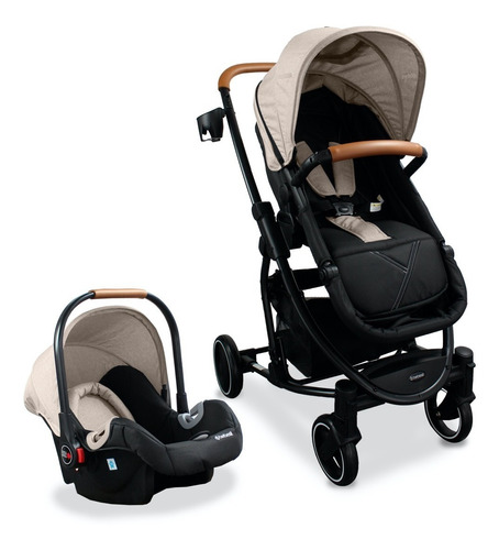 Coche Travel System Con Moises Silla Carro Prima Bebesit Ros