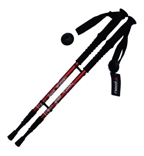 Baston Trekking Telescopico Nexxt 66-130cm Aluminio X2unid 