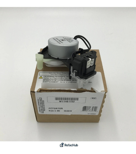 Actuador Lavadora Whirlpool Maytag 6 Pines W10815026
