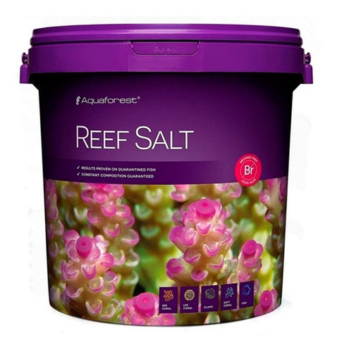 Reef Salt Aquaforest Balde 22kg Sal Para Aquário Marinho