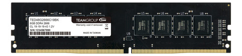Memoria Ram Team Group Elite Ddr4 2666mhz 8gb Non-ecc Cl19