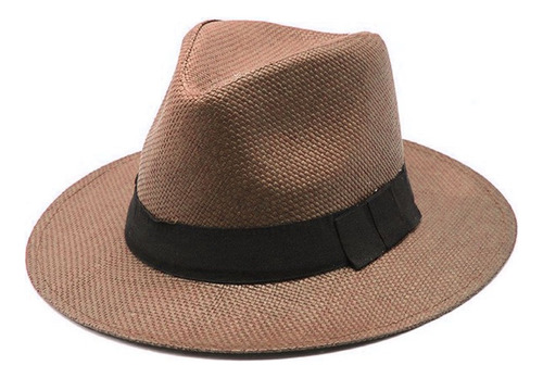 Sombrero Fedora Hombre Mujer Playa Gorro Gardel Sol Elegante