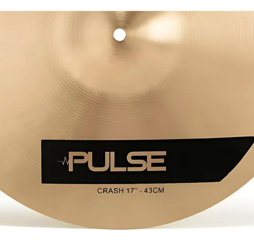 Prato Odery Bronz Crash Ataque 17 Polegadas Pulse Series B20 Cor Dourado