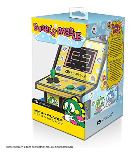 My Arcade Micro Player Mini Máquina Arcade: Videojuego Bubb