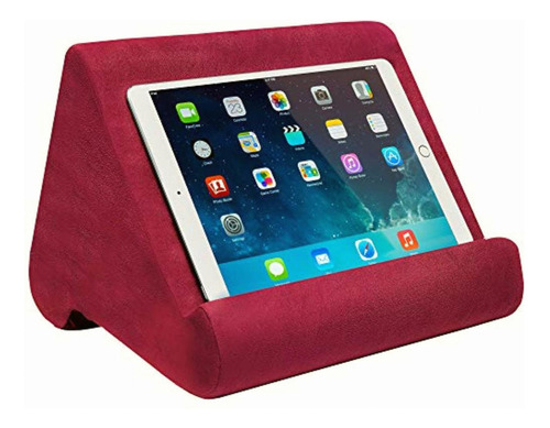 Ontel Pillow Pad Soporte Para Tablet (multiángulo), Color Color Borgoña