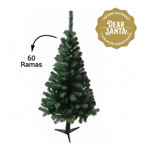 Árbol De Navidad Canadiense Decorativo 120cm