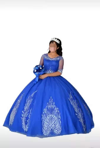Busca Vestido de xv años azul rey a la venta en Mexico.  Mexico