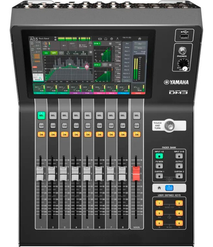 Consola Digital Yamaha Dm3 Con Protocolo Dante