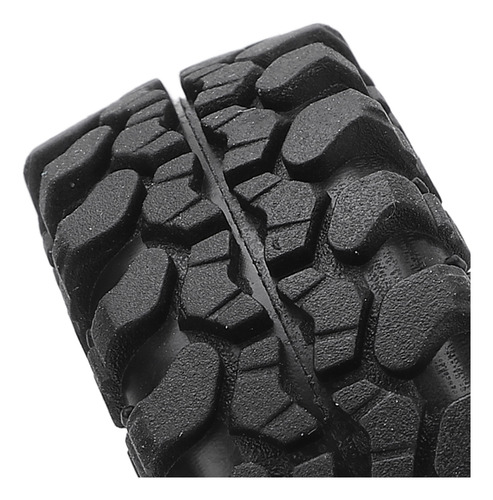 Llanta Beadlock De Aleación De Aluminio Negra Negra 1.0 Tire