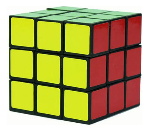 Cubo Mágico Cúbico De 3x3x3 Piezas Kwalux 3x3 Color Negro