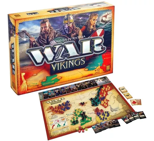 Jogo War Edição Especial Vikings (Jogo em Português) – BEM VINDO SASKE  STORE JAPAN