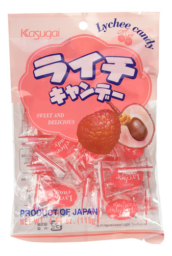 Caramelo Sabor Lichi 115 Gramos Kasugai