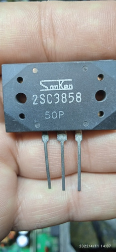 Transistor De Poder Amplificador 2sc3858 Original Sanken