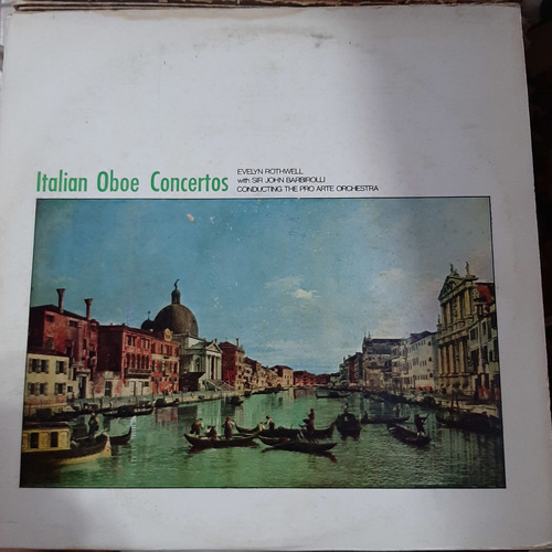 Vinilo Rothwell Oboe Orq Pro Arte Italian Oboe Concertos Cl2