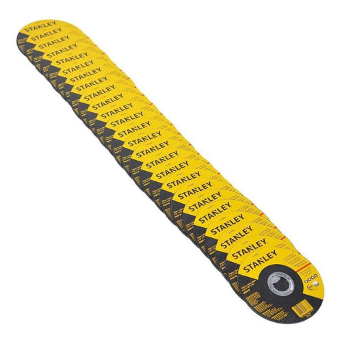 100 Discos Corte 4.1/2 X 1,0 X 7/8 Pol. Stanley Sta8061