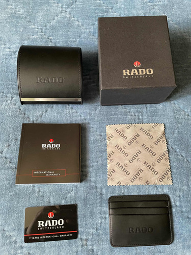 Caja Reloj Rado Con Manuales