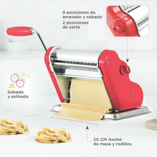 Imagen 5 de 10 de Pastalinda Máquina Clásica 200 Coral