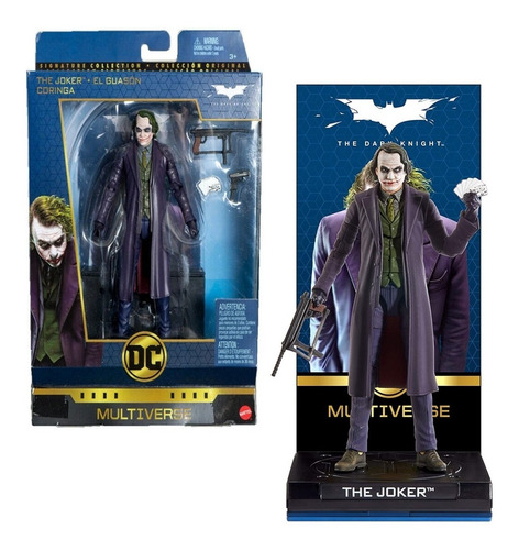 The Joker Figura The Dark Night Multiverse Mattel 6 PuLG