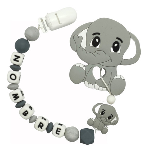 Portachupon Personalizado + Mordedera Elefante 