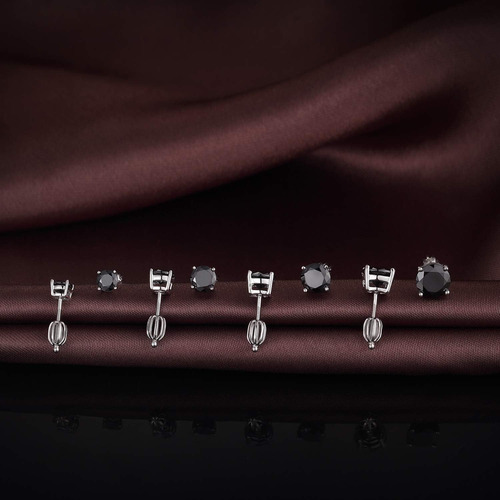 Pendientes Negros Para Hombre Pendientes Con Rosca Pendiente