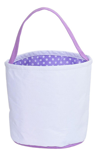 Bolsas De Caza De Huevos De Pascua De Primavera Violeta