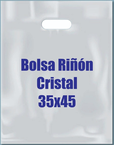 Bolsa Riñon Ad Transparente 35x45 - Pack X 500 Un.