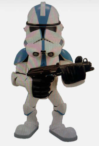 Star Wars Medicom Sideshow Vcd Vinyl Clone Trooper 501st