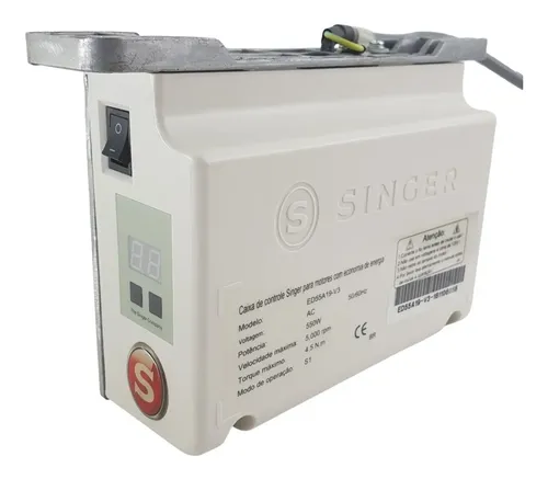 Caixa Controle Control Box Do Motor Reta Singer 191d-20e | Frete grátis