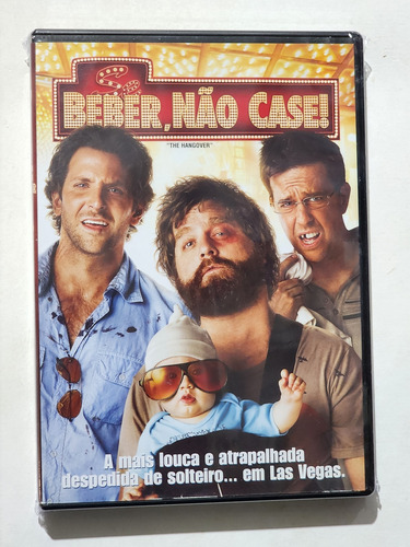 Dvd Se Beber Não Case Original Lacrado