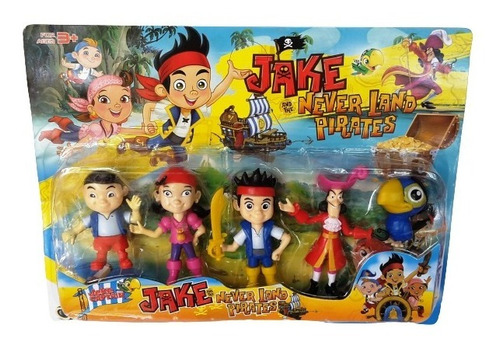 Set De Figuras Jake El Pirata And The Neverland  Juguete