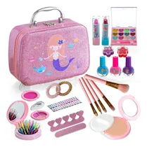 Comprar 24pcs Juguetes De Maquillaje Lavables Y No Tóxico Para Niñas