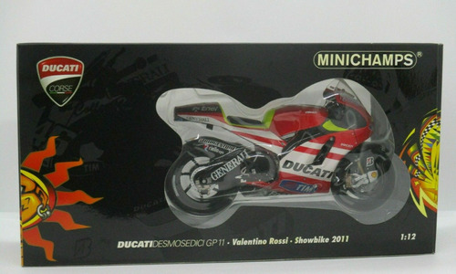 Moto Valentino Rossi Ducatti Desmosedicci 2011 1/12 Minicham