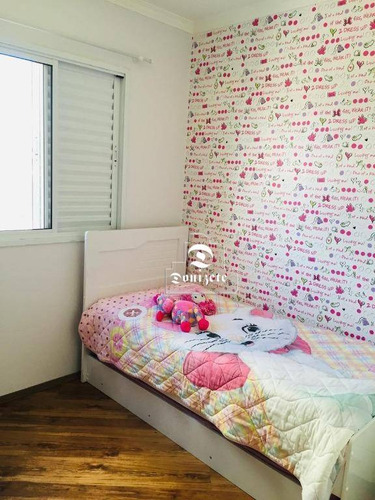 Apartamento Com 3 Dormitórios À Venda, 96 M² Por R$ 530.000,00 - Campestre - Santo André/sp - Ap2273