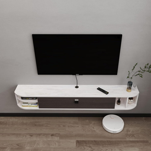 Estante Flotante Tv, Estante De Almacenamiento Sala De ...